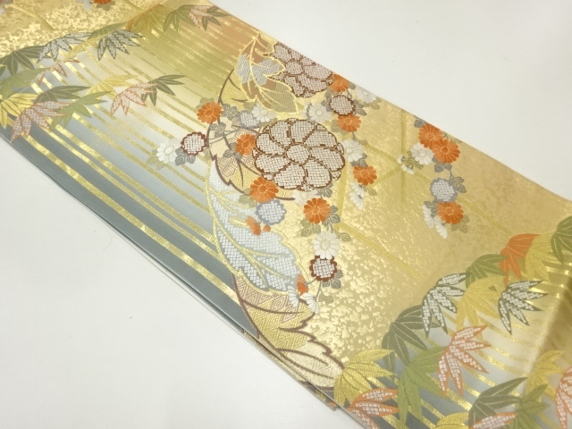 Japanese Kimono / Fukuro Obi Silk